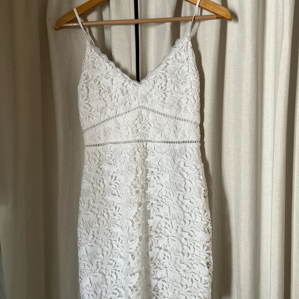 Abercrombie & Fitch White Lace Dress